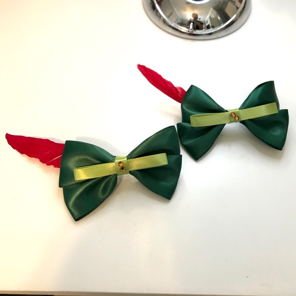 “Fly Me to Neverland” Handmade Hair Bow